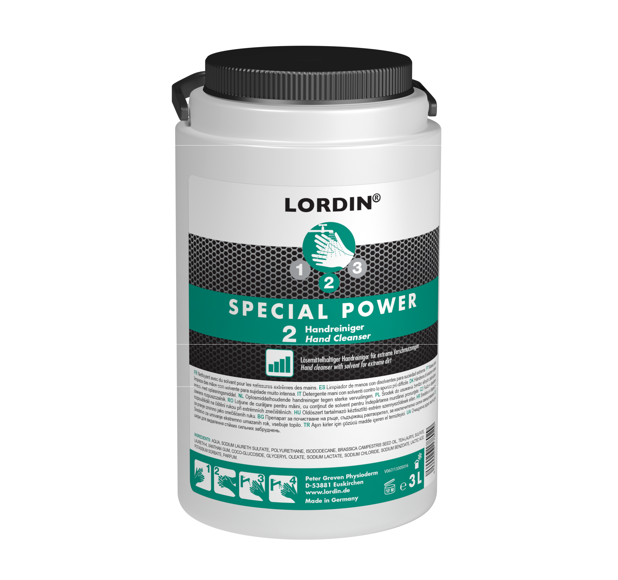 LORDIN SPECIAL POWER HANDREINIGER 3L - PGP