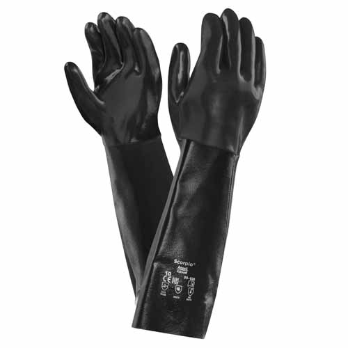 09-928 ALPHATEC CHEMICAL RESISTANT GAUNTLET - ANSELL