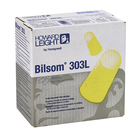 BILSOM 303L EARPLUGS (200PR) - HOWARD LEIGHT