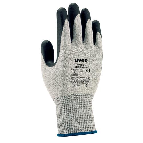 6659 UNIDUR FOAM CUT RESISTANT GLOVES - UVEX