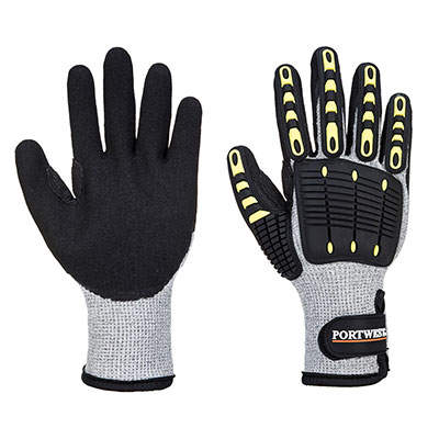A729 ANTI-IMPACT CUTTINGGLOVE WITH WINTERLINER - PORTWEST