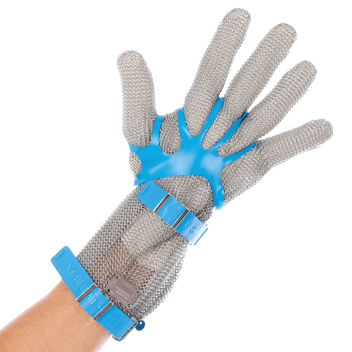 CHAINMESH MALIEN GLOVE 3351 WITH CAP MANCHETTE OF 8CM - FRANZ MENSCH