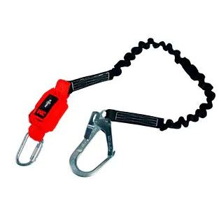 1260328 SHOCK ABSORBER LANYARD WITH SCAFFOLDING HOOK - 3M