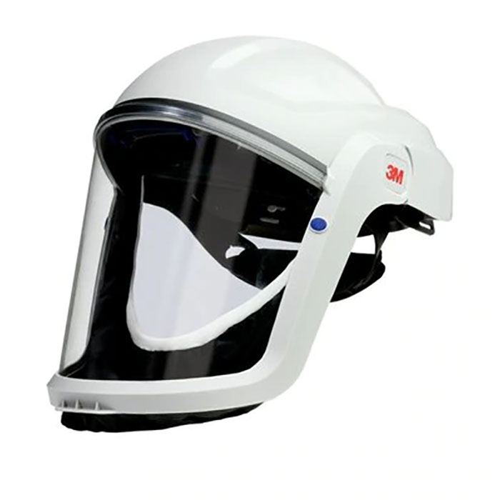 M-206 VISOR HELMET, WITH COMFORT FACE SEAL - 3M