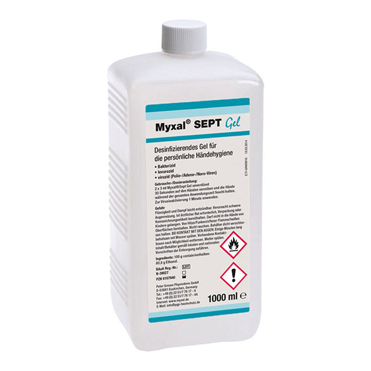 MYXAL SEPT GEL 500ML BOTTLE - PGP