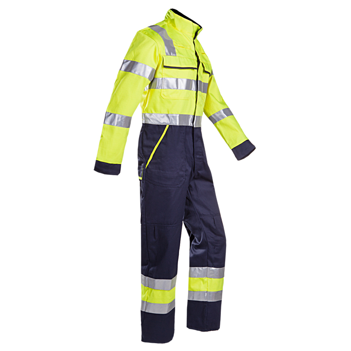 018V MACAS HI-VIS FR/AST COVERALL - SIOEN