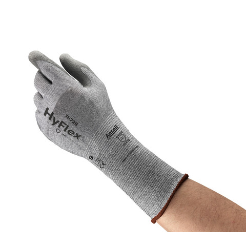 11-728 HYFLEX CUT RESISTANT GLOVES - ANSELL
