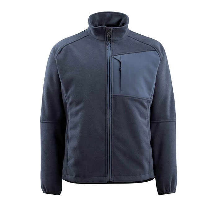 MARBURG FLEECE JACKET, DARK NAVY, 100% POLYESTER - MASCOT