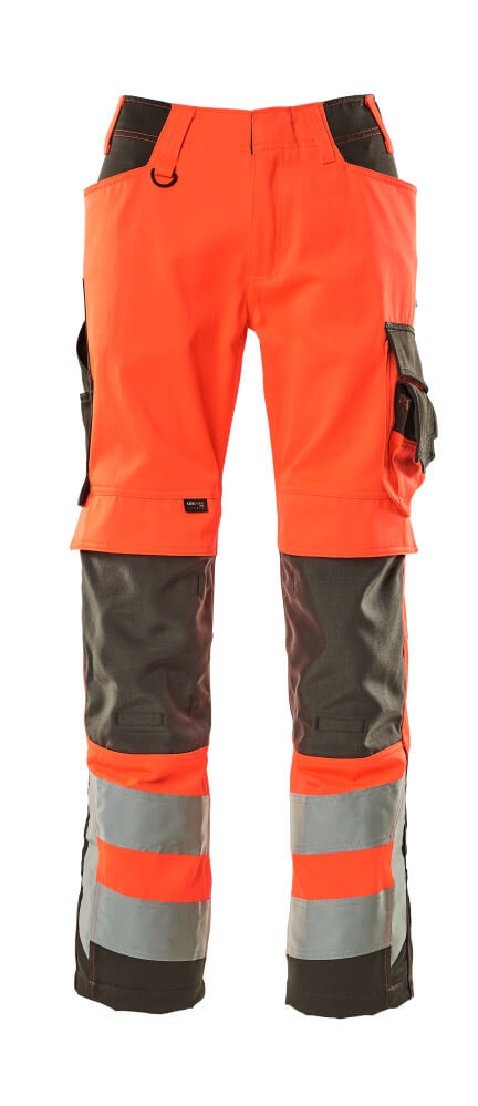 KENDAL HIGH VISIBILITY TROUSERS (LENGTH 76) - MASCOT SAFE SUPREME