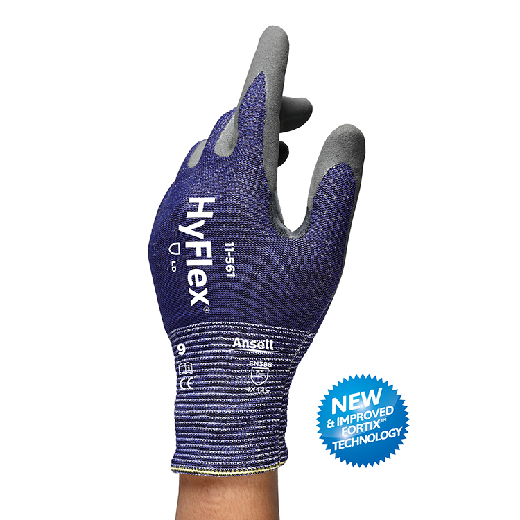 11-561 HYFLEX CUT RESISTANT GLOVES - ANSELL