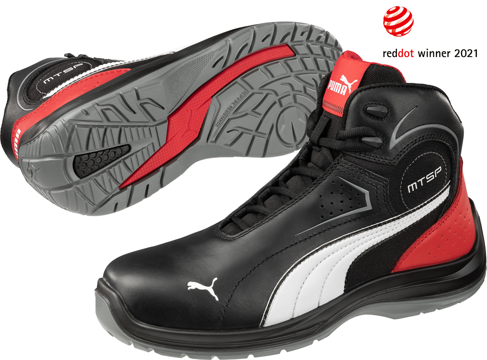 63.261.0 TOURING BLACK MID SAFETY SHOES S3 ESD - PUMA