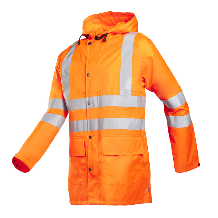 198A MONORAY HI-VIS RAIN JACKET - SIOEN