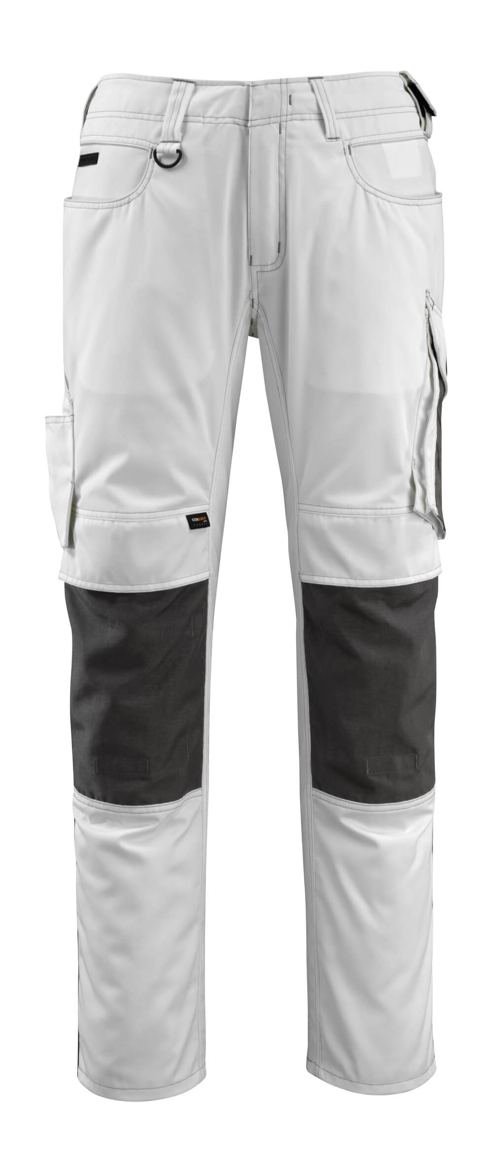 MANNHEIM TROUSERS, WHITE/DARK ANTHRACITE, 65%OLYESTER/35%OTTON, MASCOT UNIQUE