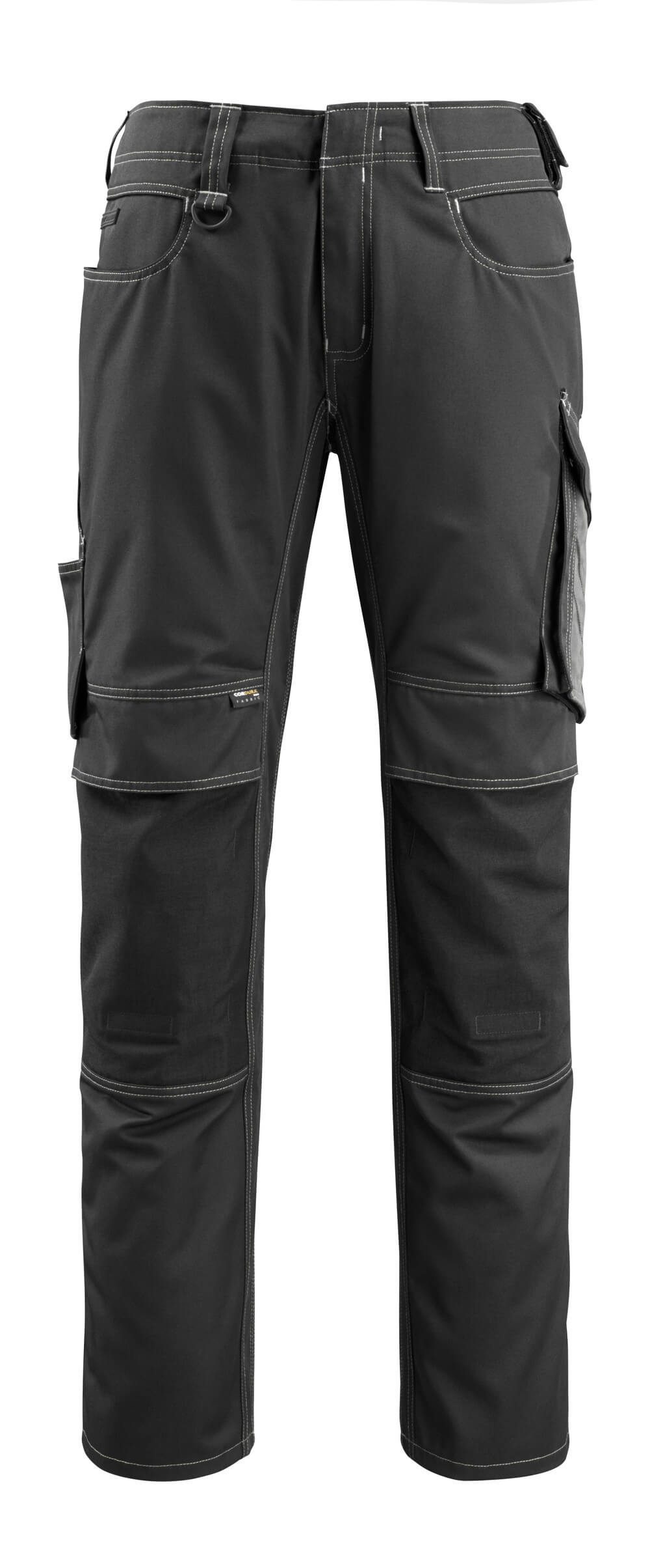 MANNHEIM TROUSERS, BLACK/DARK ANTHRACITE, 65%OLYESTER/35%OTTON, MASCOT UNIQUE