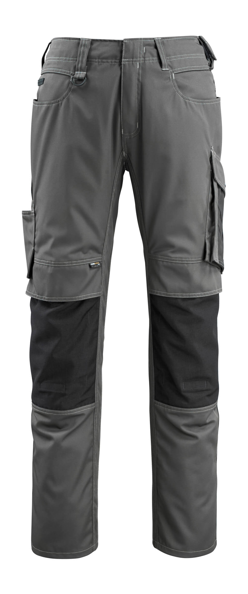 MANNHEIM TROUSERS +90, DARK ANTHRACITE/BLACK, 65%OLYESTER/35%OTTON, MASCOT UNIQUE