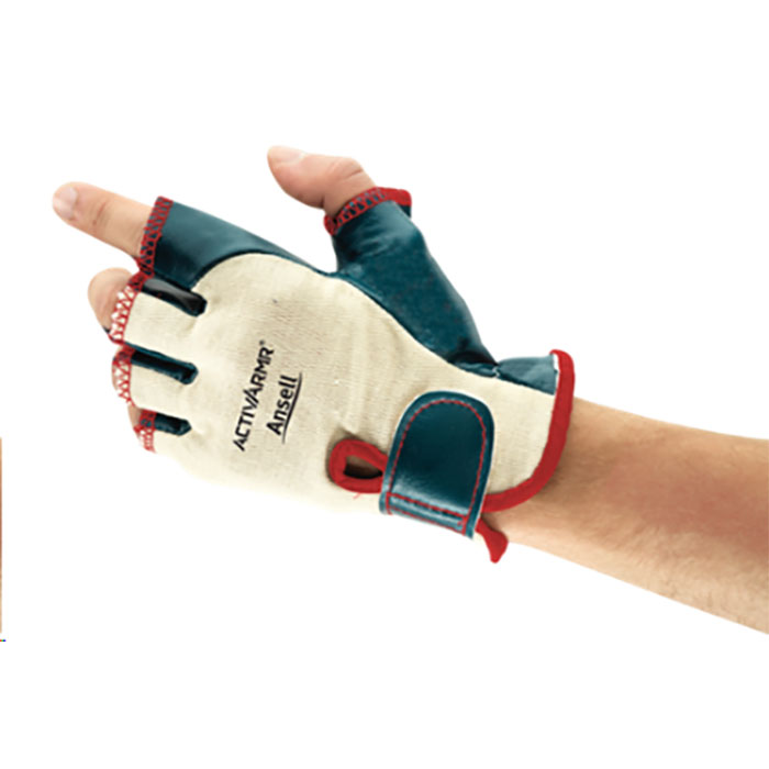 07-111 VIBRAGUARD GLOVE WITHOUT FINGERS - ANSELL