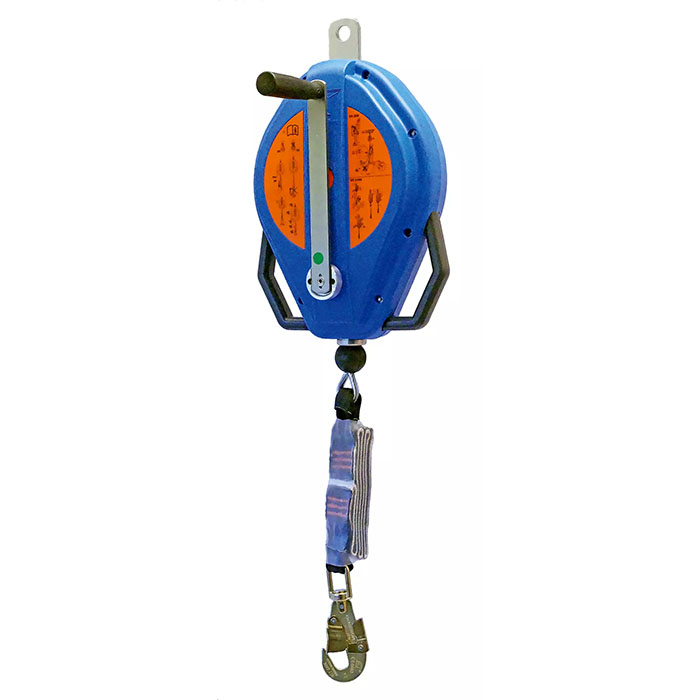 BLOCFOR 20R RETRACTABLE FALL ARRESTER WITH RESCUE OPTION - TRACTEL
