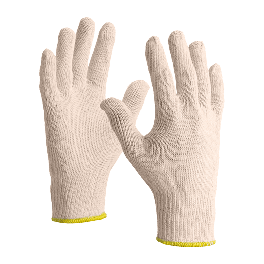 G615 KNITTED GLOVES COTTON