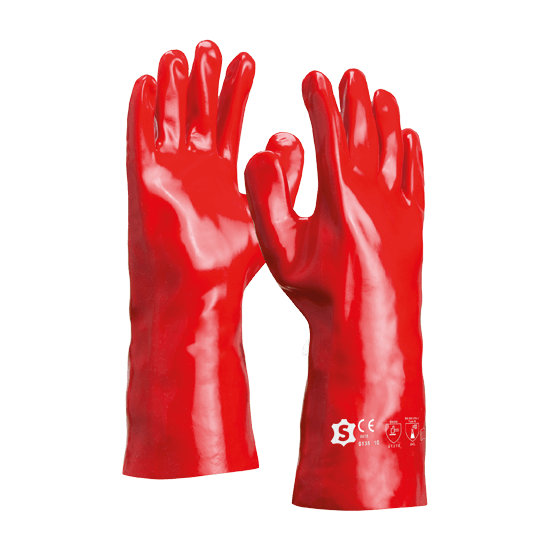 G804 CHEMICAL RESISTANT GLOVE PVC