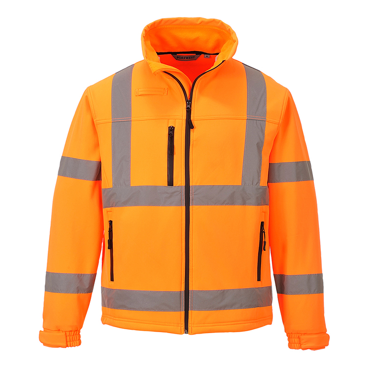 S424 HI-VIS SOFTSHELL JACKET - PORTWEST