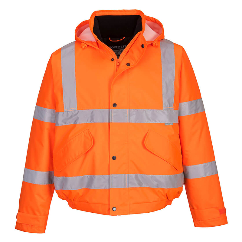 S463 HIGH VISIBILITY BOMBER JACKET ORANGE - PORTWEST