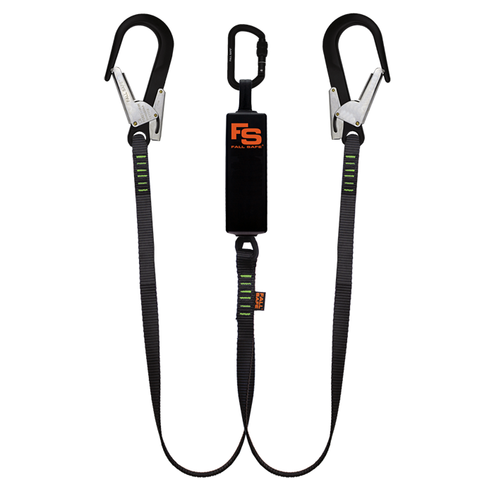 FS502-AB DOUBLE LANYARD WITH SHOCK ABSORBER 2M - FALLSAFE