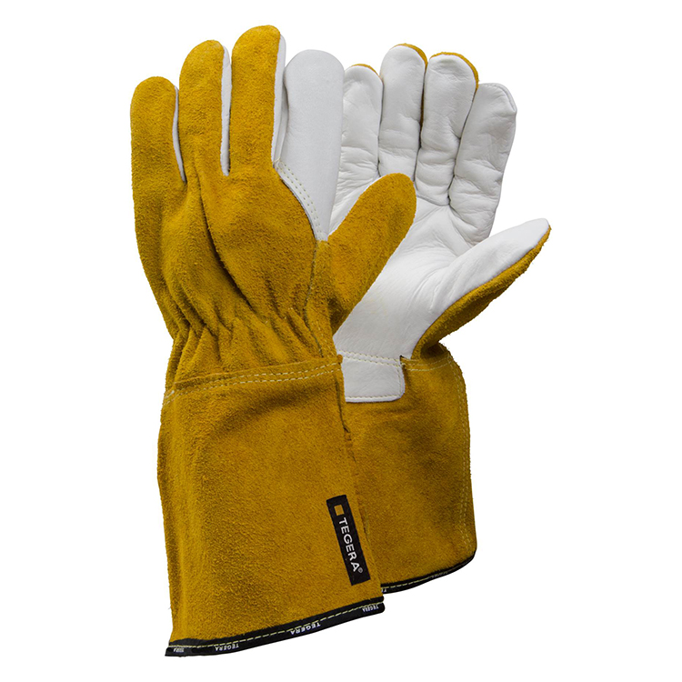 TEGERA 8 WELDING GLOVE COWHIDE LEATHER - EJENDALS