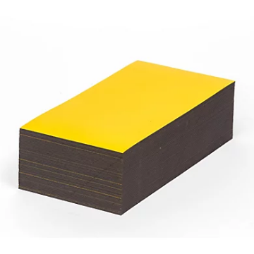MAGNETIC STRIPE 100X200MM 'DO NOT SWITCH ON&quot; &quot;DO NOT OPERATE&quot; YELLOW/BLACK PACK=10PCS