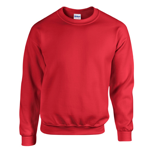 18000 HEAVY BLEND SWEATER RED - GILDAN