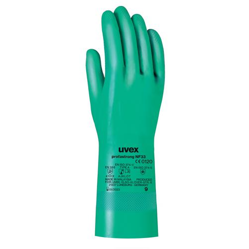 60122 PROFASTRONG NF33 CHEMICAL RESISTANT GLOVE - UVEX