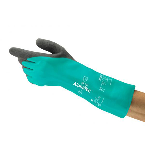 58-735 ALPHATEC GANTS ANTI-COUPURES ET PROTECTION CHIMIQUE  - ANSELL