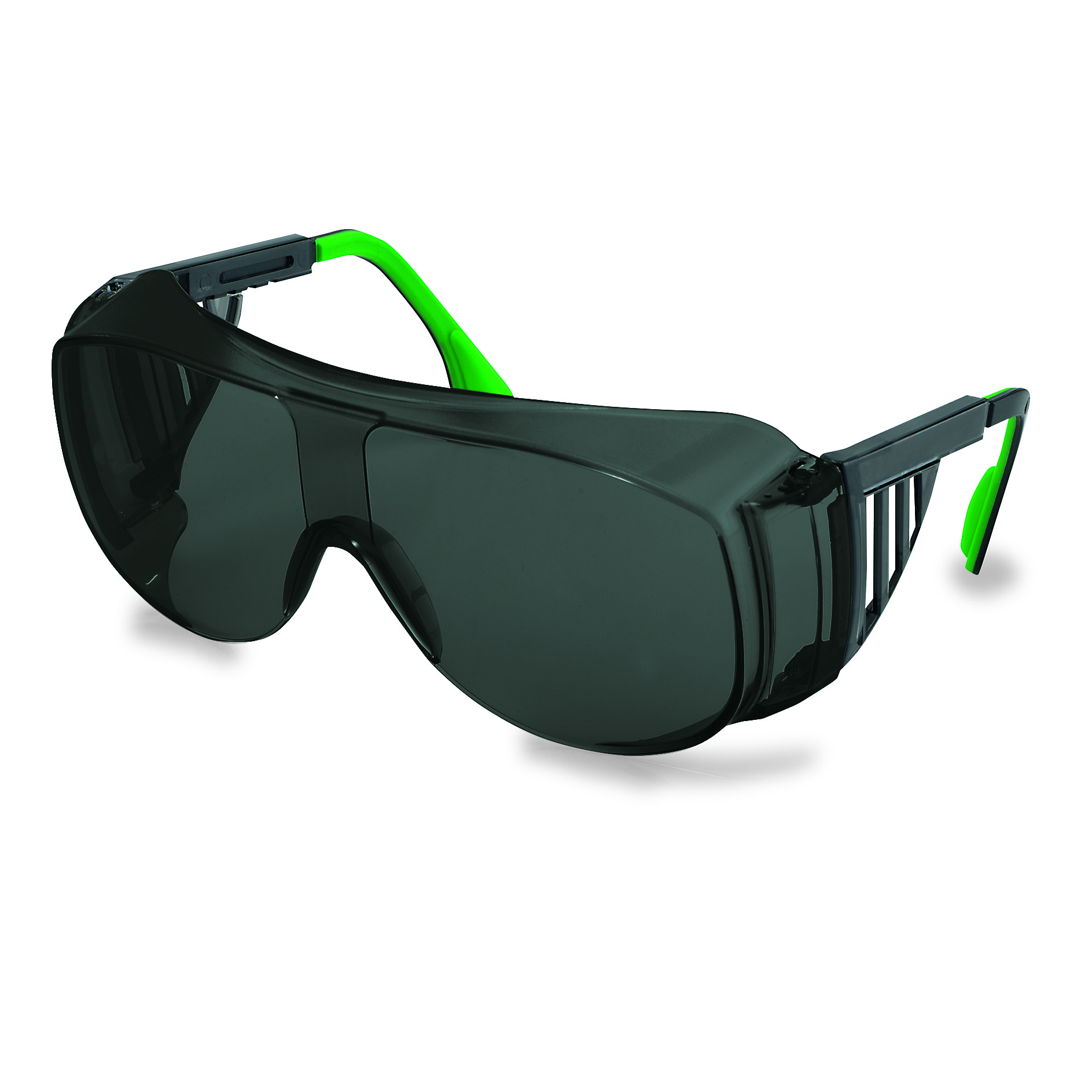 9161145 SAFETY OVERSPEC GLASSES ULTRA GREEN INFRADUR PLUS DIN 5 - UVEX