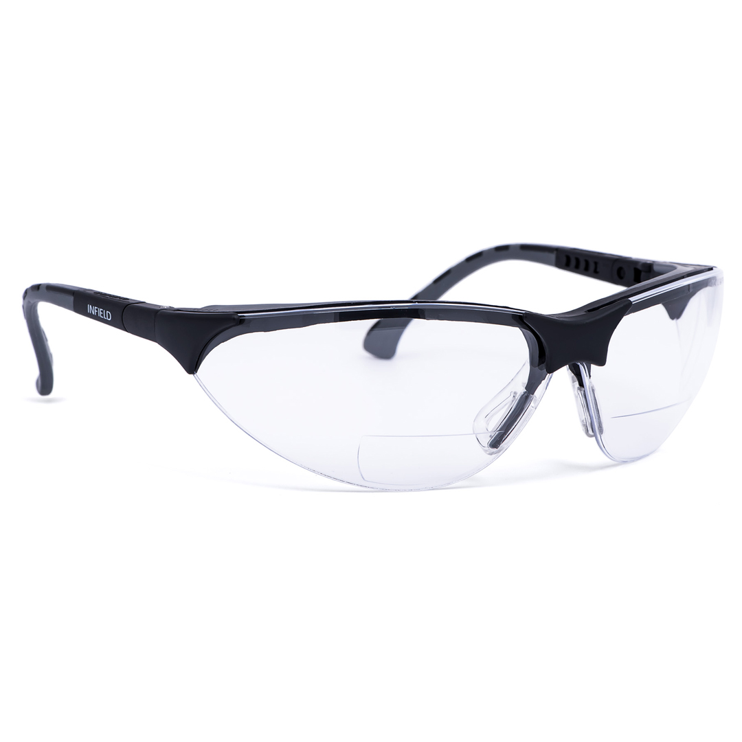 9380.250 TERMINATOR PLUS 2.5 DIOPTRE SAFETY GLASSES - INFIELD