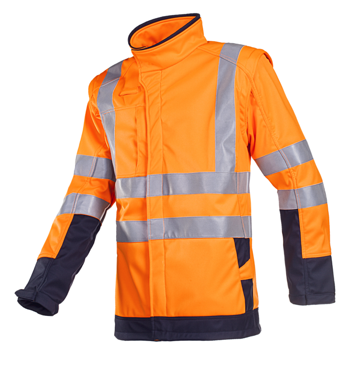 9643 HEATHERTON HI-VIS SOFTSHELL - SIOEN