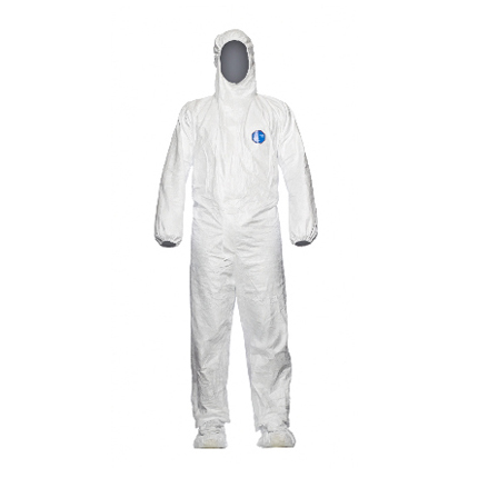 TYVEK 500 LABO DISPOSABLE COVERALL + SOCK'S - DUPONT