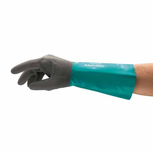 58-535W ALPHATEC CHEMICAL RESISTANT GLOVE  - ANSELL