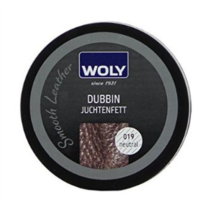 DUBBIN LEDERVET KLEURLOOS 100ML - WOLY