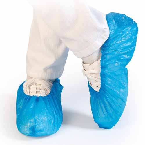 2850 DISPOSABLE OVERSHOES PE - HYGOSTAR