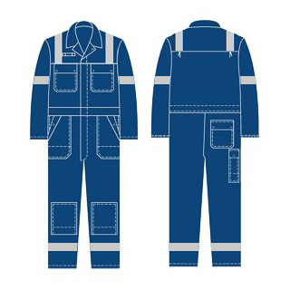 PETRO-LINE CHEM  FR/AST OFFSHORE COVERALL - VAN OCHTEN